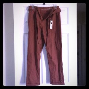 BNWT medium women’s belted utility pants